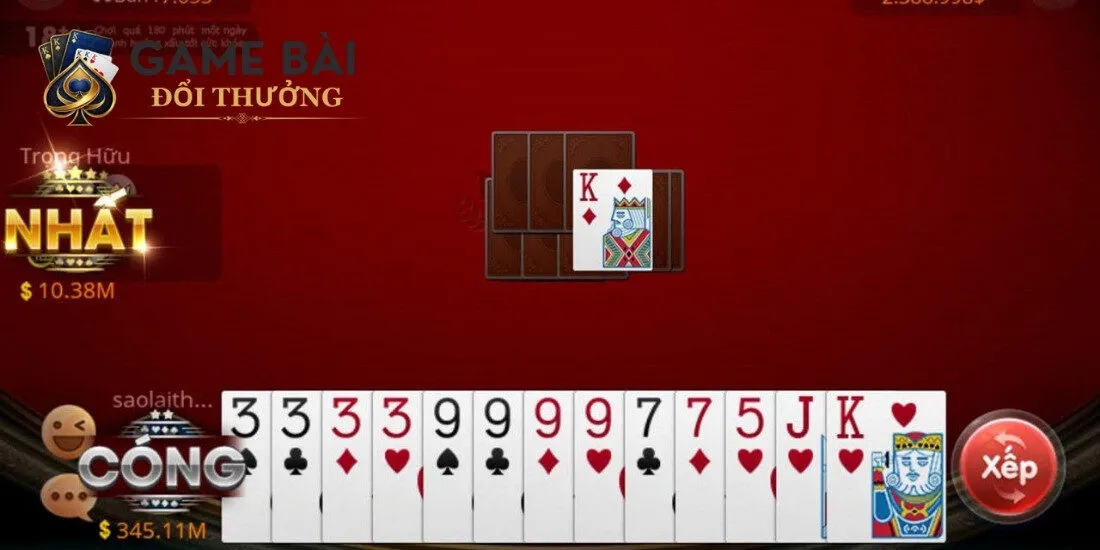 Khám Phá Luật Chơi Tiến Lên Miền Nam Chi Tiết Nhất 3 2 liên kết bài chặn heo trong Tiến Lên