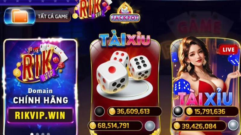 Cổng Game Bài Đổi Thưởng 85 Cổng game tài phiệt RikVip