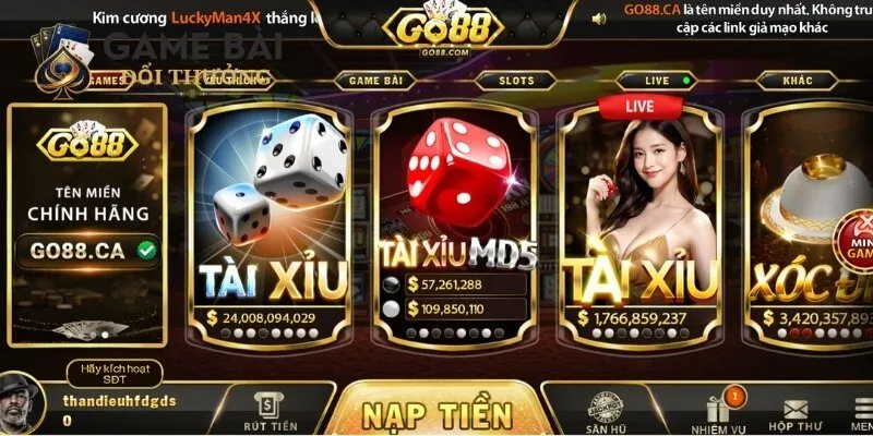 Go88 2 Go88 cung cấp hàng trăm ngàn sự kiện thể thao đẳng cấp chất lượng